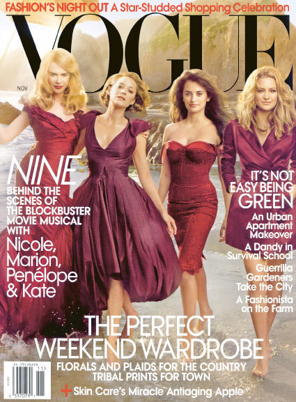 Cover US Vogue, November 2009